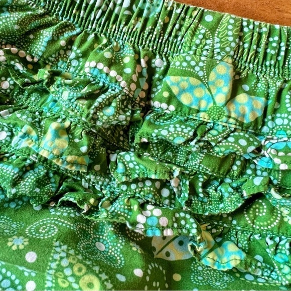 Baby Gap Green Floral Ruffle Bloomers - Picture 4 of 5